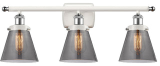 Innovations 916-3W-WPC-G63-LED 3-Light Vanity Light, White, Polished Chrome