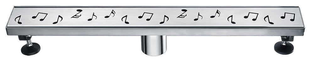 Dawn Seine River Series, Linear Shower Drain 24"L