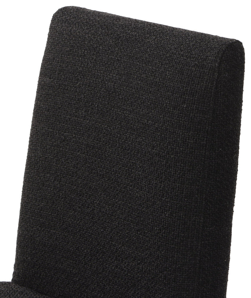 Roxy Dining Chair Gibson Black, Brushed Ebony Oak