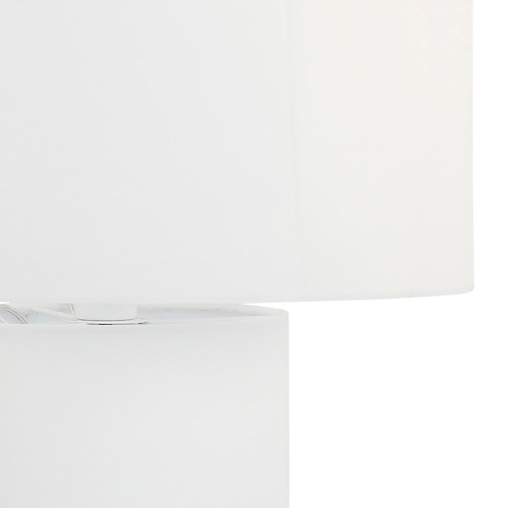 Cleopatra Cream Linen Floor Lamp