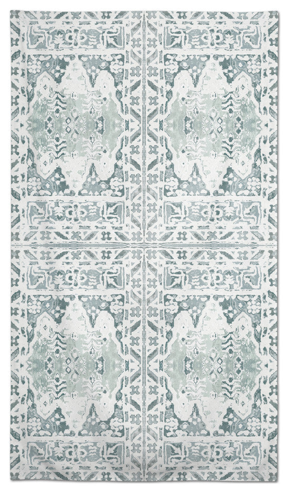 Rug Inspired 58 x 102 Outdoor Tablecloth