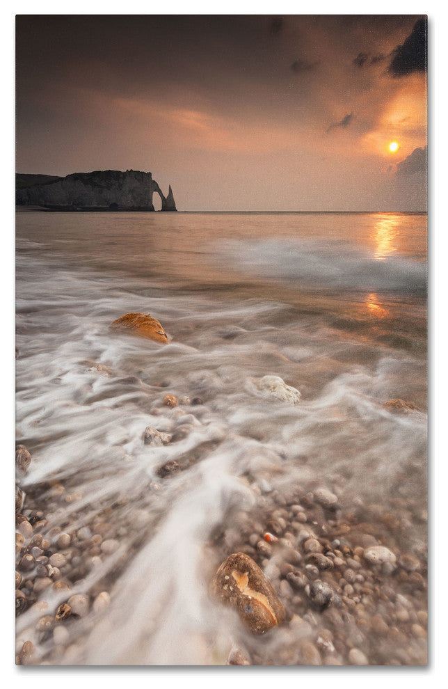 'Etretat' Canvas Art by Mathieu Rivrin