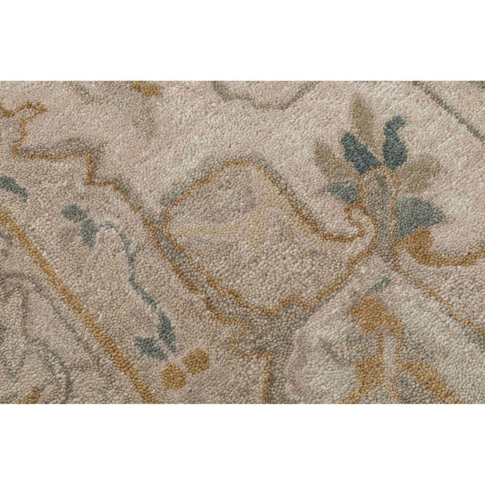 Timeless Shirley Neutral Area Rug - 2'6"x8'