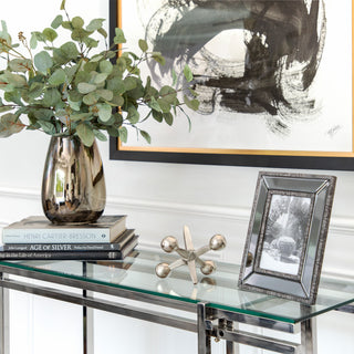 Silver Metal Jacks Decor, 5"