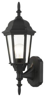 Textured Black Traditional, Historical, Outdoor Wall Lantern