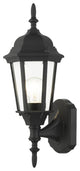 Textured Black Traditional, Historical, Outdoor Wall Lantern