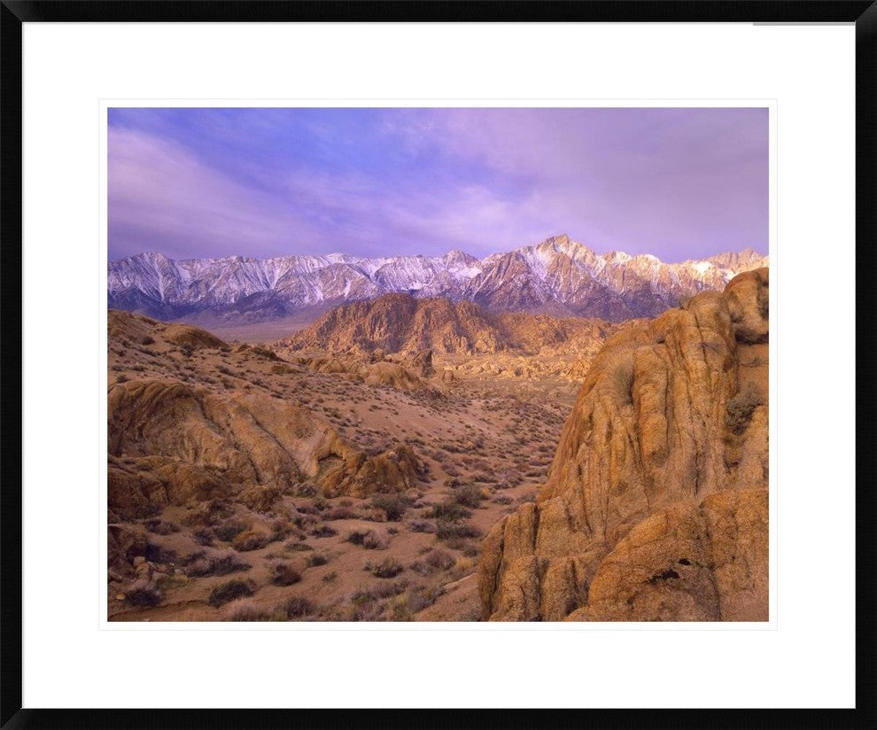 "Sierra Nevada Range from Alabama Hills, California"  by Tim Fitzharris, 32x26"