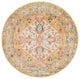 Nourison Passion 4' x Round Ivory/Yellow Bohemian Indoor Area Rug