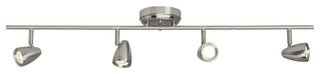 Talida 4-Light LED Track Light, Brushed Nickel