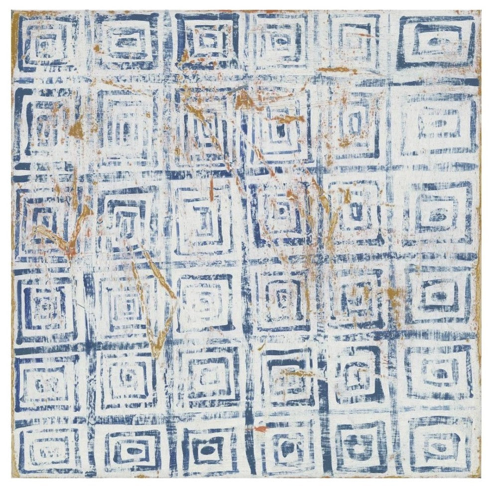 "Maki Tile XIII" Digital Paper Print by Kathrine Lovell, 32"x32"