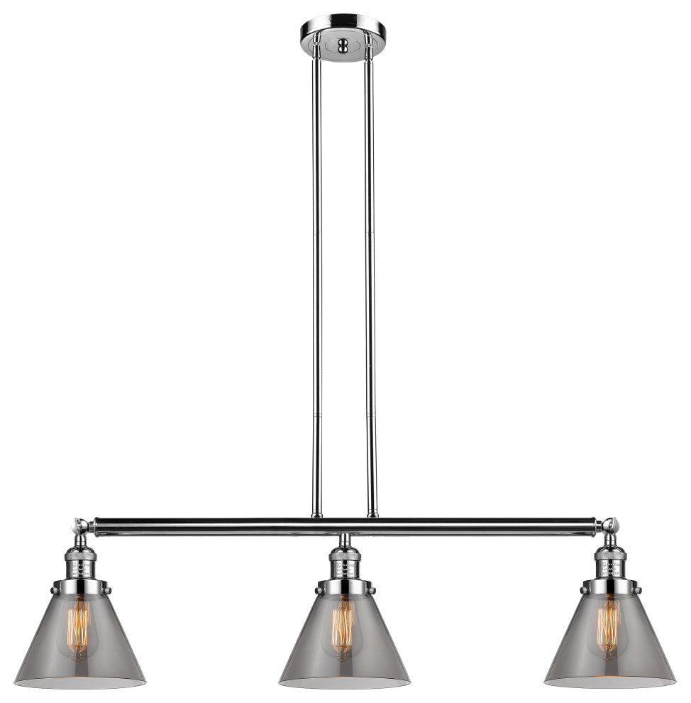 Innovations Lighting 213-Pn-G43-Led 3 Light Dimmable Led Island Light