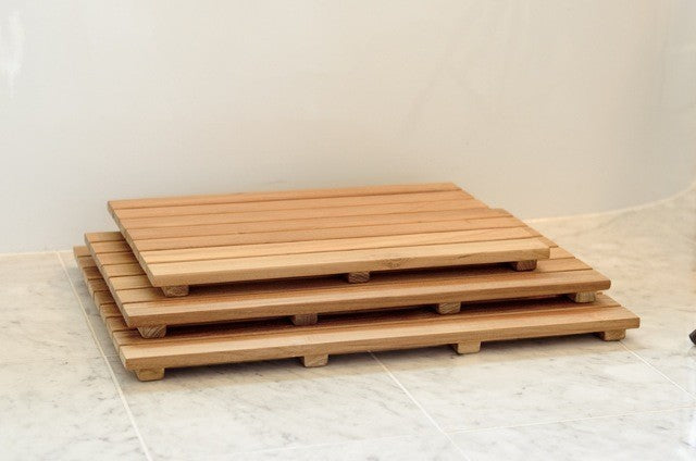 Arb Spateak Shower Bath Mat, 60x40"