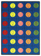 Kid Essentials Rug, Circles and Symbols, 7'8"x10'9"