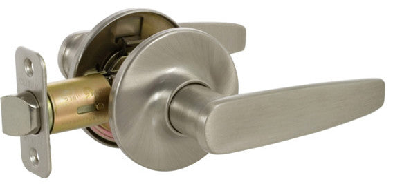 Callan Asheville Passage Lever Set, Satin Nickel