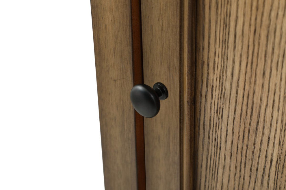 Matilda 19" Transitional Driftwood-Light Bathroom Vanity