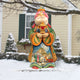King Gaspar Wood Free Standing Outdoor Decor