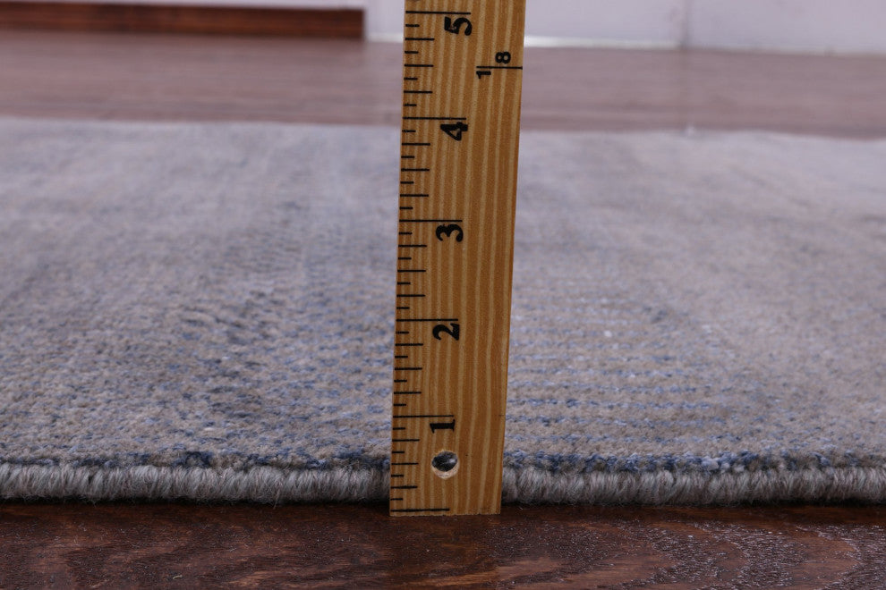 3' 0" X 5' 1" Wool and Silk Savannah Grass Handmade Rug Q11517