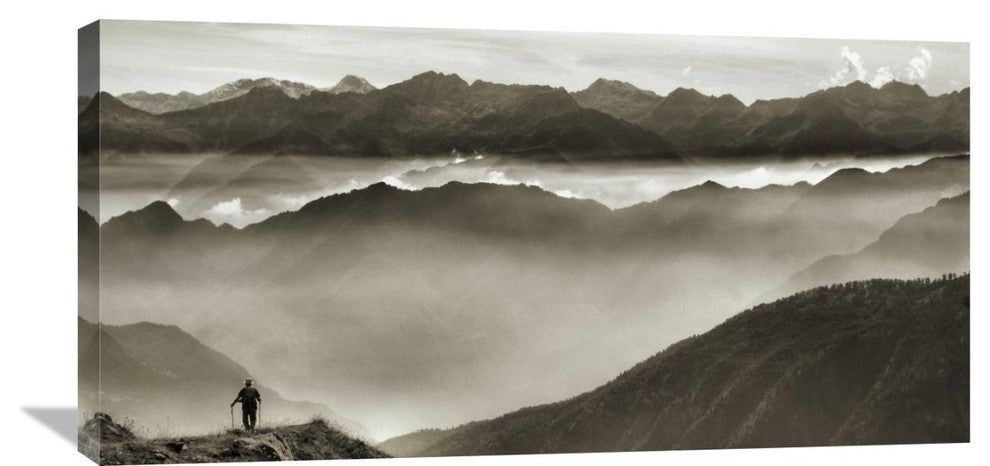 "Across My World" Artwork, 36"x18"
