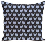 Tulips Floral Print Pillow, Bewitching, 20"x20"