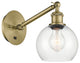 Innovations 317-1W-AB-G122-6-LED 1-Light Sconce, Antique Brass
