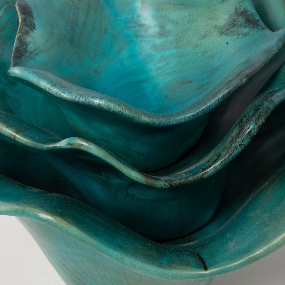 Uttermost Teo Wood Wall Art, 3-Piece Set