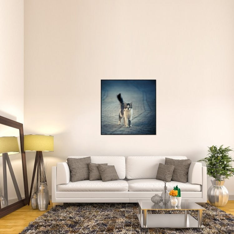 "Little One" Framed Canvas Giclee by Dejan Ilijic, 41x41"