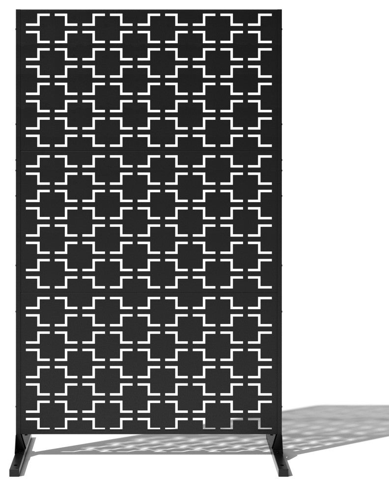 Veradek Screen Series Web Privacy Screen 3 Panel Set w/ Stand