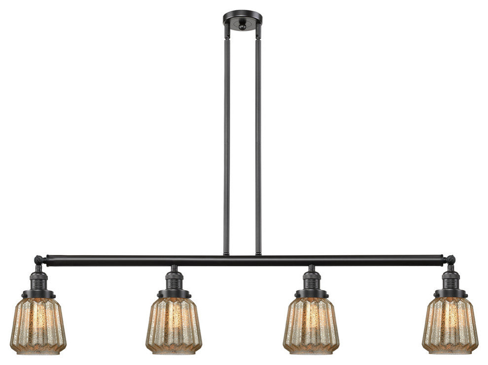 Innovations 214-Ob-S-G146-Led 4 Light Dimmable Led 48" Adjustable Island Light