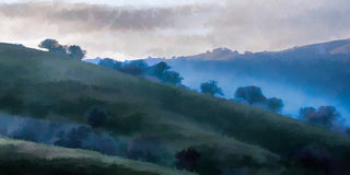 Misty Ridge, Art, 32"x16"
