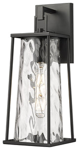 Dutton 1 Light 16" Tall Powder Coated Black Outdoor