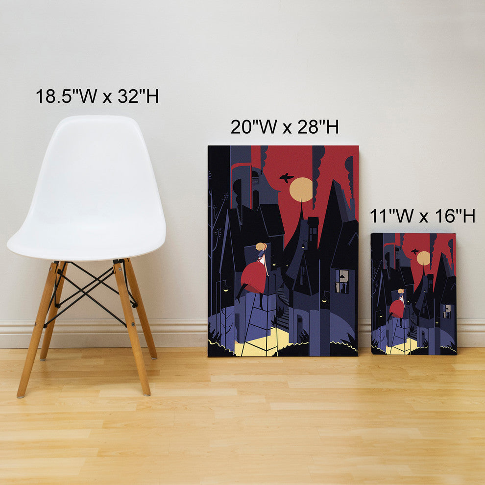 Mod Made "Curiosity" Canvas Wall Art, 11"x16"