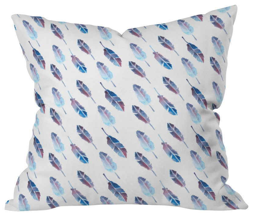 Wonder Forest Feather Catcher Outdoor Throw Pillow
