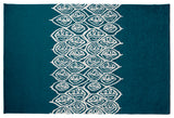Cowry Stack Rug, Blue, 4'x6'