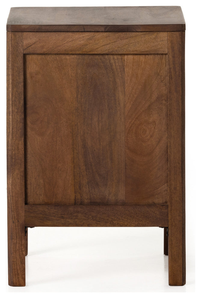 Sydney Left Nightstand-Brown Wash