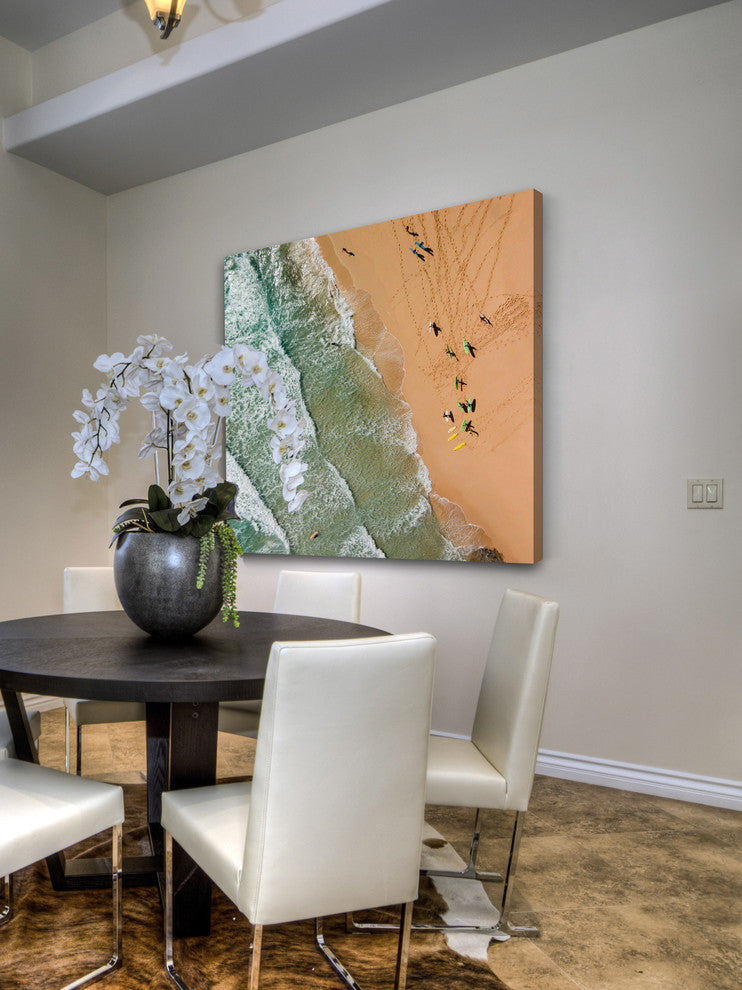 "Trails In The Sand" Print on Canvas by Karolis Janulis