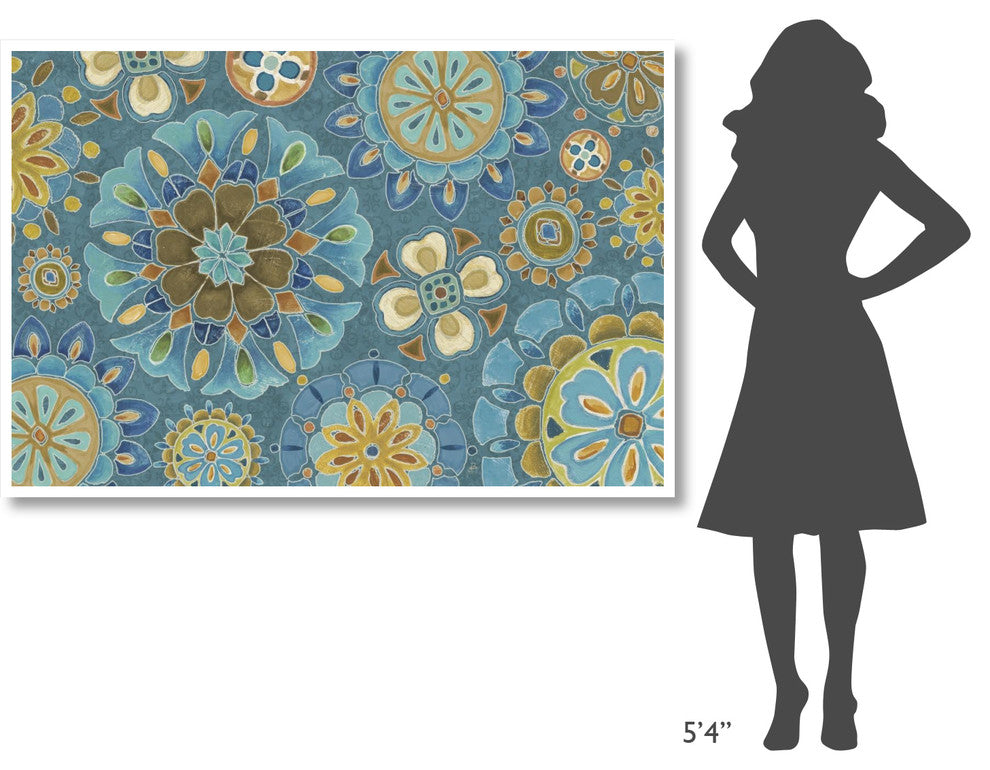 "Love Tales XVIII" Digital Paper Print by Daphne Brissonnet, 62"x42"