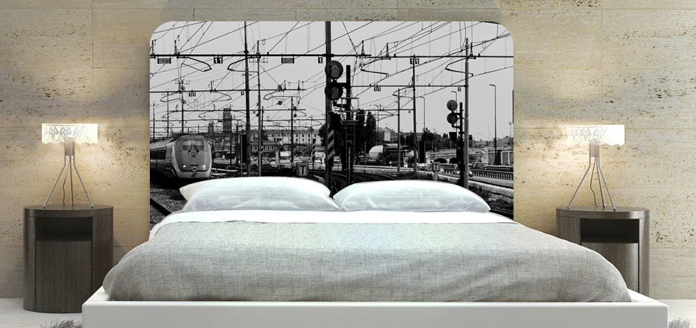 "Train Tracks" Headboard