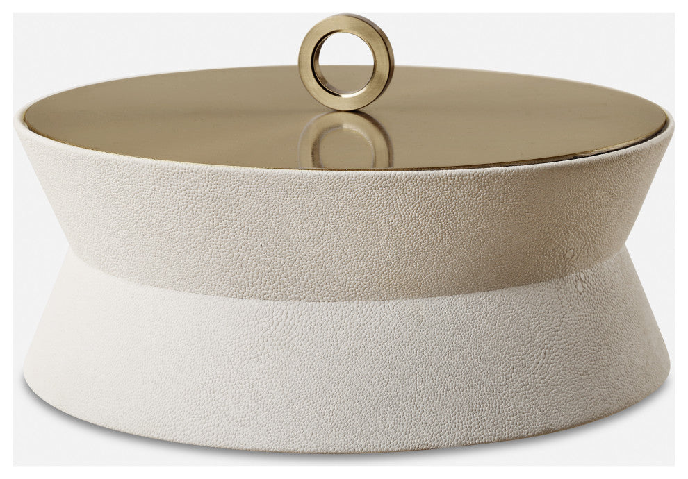 Uttermost - 18165 - Box - Luxe - Brushed Brass