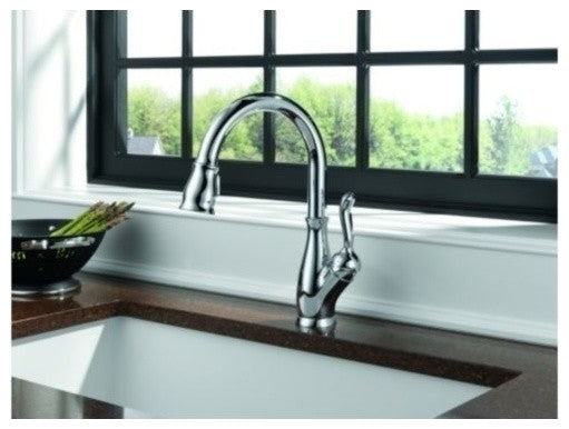 Delta Leland Single Handle Pull-Down Kitchen Faucet, Venetian Bronze