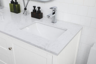 60" Double Bathroom Vanity, White