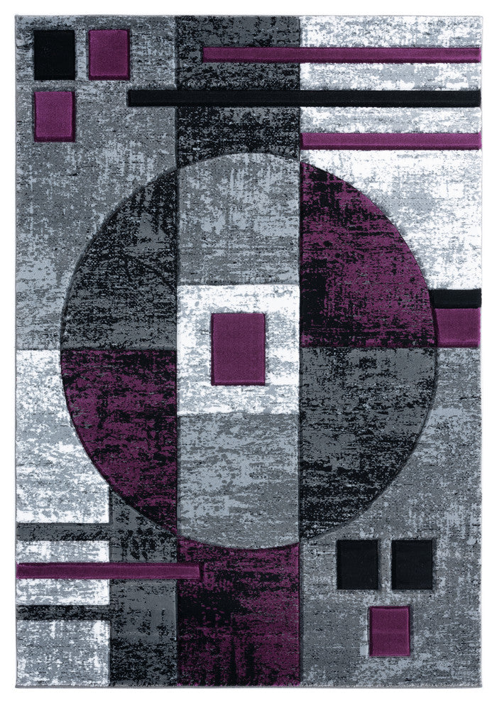 United Weavers Bristol Epsilon Plum Area Rug 5'3x7'6