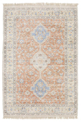 Oriental Weavers Malabar Indoor Rug Orange/ Blue 8' X 10'
