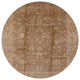 Ahgly Company Indoor Round Mid-Century Modern Area Rugs, 3' Round