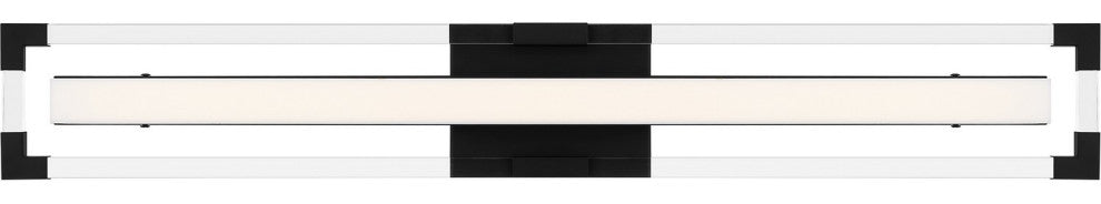 Elias LED Bath in Matte Black