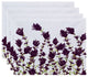 18"x14" Lavender, Floral Print Placemat, Purple, Set of 4