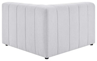Bartlett Upholstered Fabric Upholstered Fabric 5-Piece Sectional Sofa Ivory