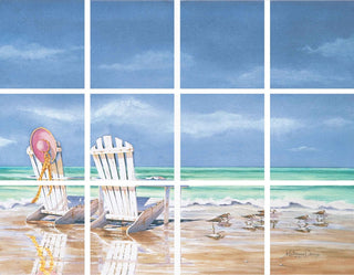 Calm before the Storm 12-Piece Mural IdeaStix Peel and Stick