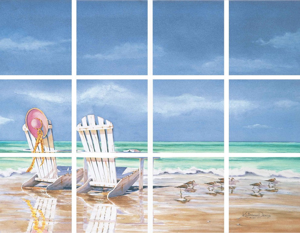 Calm before the Storm 12-Piece Mural IdeaStix Peel and Stick