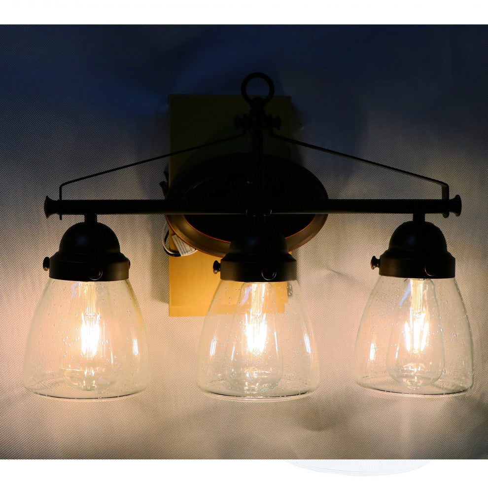 L3WL 3 Light Vanity Wall Lighting