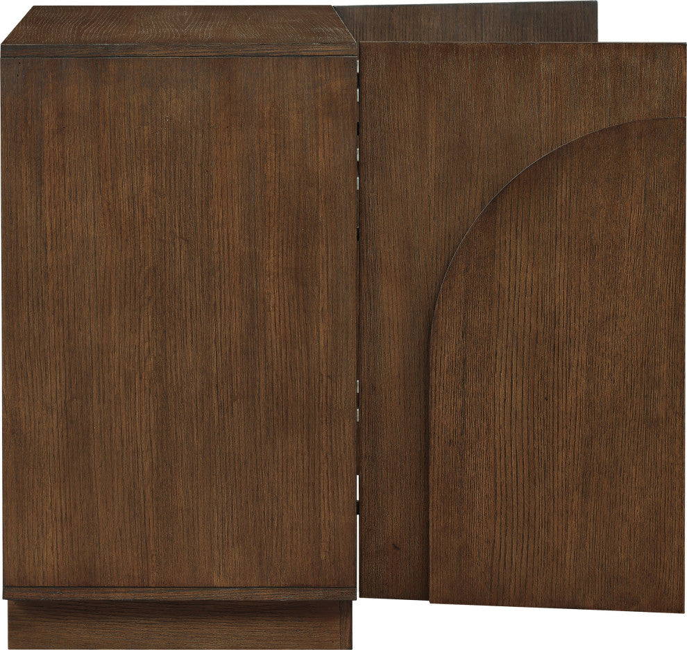 Navona Oak Veneer Sideboards / Buffet, Brown, 1pc
